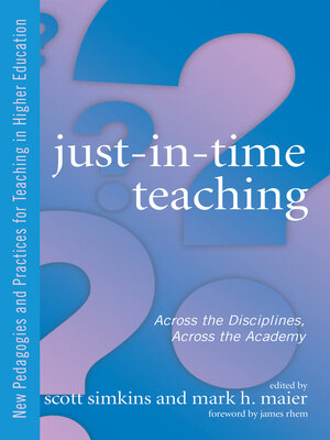 cover image of Just in Time Teaching